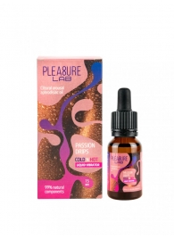 Жидкий вибратор Passion Drips Cold n Hot - 15 мл. - Pleasure Lab - купить с доставкой в Невинномысске
