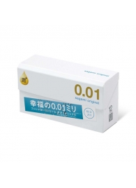 Увлажнённые презервативы Sagami Original 0.01 Extra Lub - 12 шт. - Sagami - купить с доставкой в Невинномысске