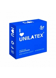 Классические презервативы Unilatex Natural Plain - 3 шт. - Unilatex - купить с доставкой в Невинномысске