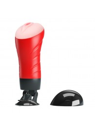 Мастурбатор-вагина Delia с вибрацией и присоской - Baile - в Невинномысске купить с доставкой