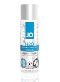 Возбуждающий лубрикант на водной основе JO Personal Lubricant H2O Warming - 60 мл. - System JO - купить с доставкой в Невинномысске