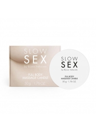 Массажная свеча для всего тела Slow Sex - 50 гр. - Bijoux Indiscrets - купить с доставкой в Невинномысске