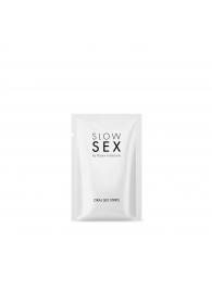 Полоски для орального секса Slow Sex Oral Sex Strips - 7 шт. - Bijoux Indiscrets - купить с доставкой в Невинномысске