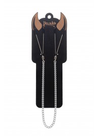 Зажимы на соски «Вилки» на цепочке - Pecado - купить с доставкой в Невинномысске