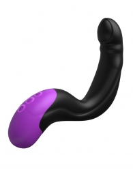 Черно-фиолетовый вибромассажёр простаты Hyper-Pulse P-Spot Massager - Pipedream - в Невинномысске купить с доставкой