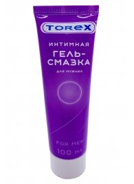 Гель-смазка на водной основе For Men - 100 мл. - Torex - купить с доставкой в Невинномысске