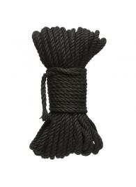 Черная верёвка для связывания и фиксации Bind Tie - 15,24 м. - Doc Johnson - купить с доставкой в Невинномысске