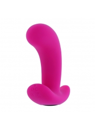 Розовый вибромассажёр простаты с пультом ДУ Hooking Up - 9,5 см. - Selopa - в Невинномысске купить с доставкой