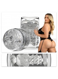 Прозрачный двусторонний мастурбатор Fleshlight Quickshot Mia Malkova - Fleshlight - в Невинномысске купить с доставкой