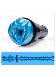 Мастурбатор-вагина Fleshlight Freaks Alien Blue Metallic - Fleshlight - в Невинномысске купить с доставкой