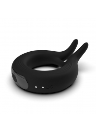 Черное эрекционное кольцо Marry Me Rechargeable Vibrating Cockring - Adrien Lastic - в Невинномысске купить с доставкой