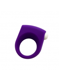 Фиолетовое эрекционное кольцо Puggle Vibrating Ring with Bullet - Adrien Lastic - в Невинномысске купить с доставкой