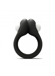 Черное эрекционное кольцо Zippy Vibrating Ring With Bullet - Adrien Lastic - в Невинномысске купить с доставкой