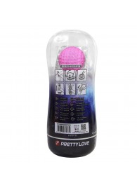 Прозрачный мастурбатор с подвижным шариком - Baile - в Невинномысске купить с доставкой