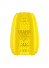 Желтый мастурбатор-яйцо Bisedze - LoveStore - в Невинномысске купить с доставкой