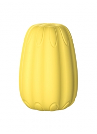 Желтый мастурбатор-яйцо Bisedze - LoveStore - в Невинномысске купить с доставкой