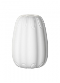 Белый мастурбатор-яйцо Bisedze - LoveStore - в Невинномысске купить с доставкой