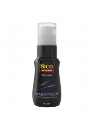Пролонгирующая гель-смазка Sico Marathon - 50 мл. - Sico - купить с доставкой в Невинномысске