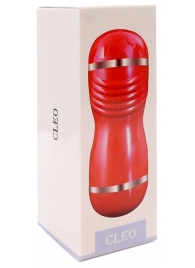 Двусторонний мастурбатор в колбе Cleo - вагина и ротик - Boys of Toys - в Невинномысске купить с доставкой
