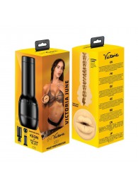 Мастурбатор-ротик Kiiroo Feel Victoria Mouth - Kiiroo - в Невинномысске купить с доставкой