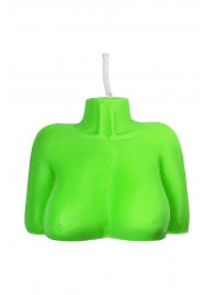 Зеленая сувенирная свеча «Женский силуэт» - Pecado - купить с доставкой в Невинномысске