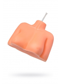 Оранжевая сувенирная свеча «Женский силуэт» - Pecado - купить с доставкой в Невинномысске