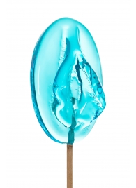Леденец в форме вагины со вкусом блю кюрасао - 50 гр. - Sosuчki - купить с доставкой в Невинномысске