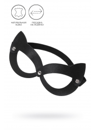 Черная открытая маска с ушками кошки - Pecado - купить с доставкой в Невинномысске