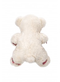 Бондажный набор: белый мишка с розовыми оковами и наручниками - Pecado - купить с доставкой в Невинномысске