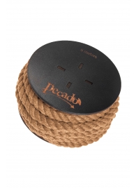 Джутовая веревка для шибари на катушке - 5 м. - Pecado - купить с доставкой в Невинномысске