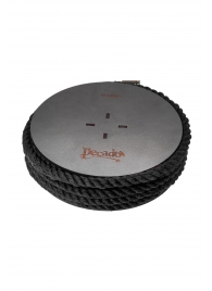 Черная веревка для шибари на катушке - 10 м. - Pecado - купить с доставкой в Невинномысске