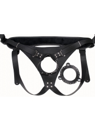 Пояс Hard Brutal для больших насадок - LOVETOY (А-Полимер) - купить с доставкой в Невинномысске