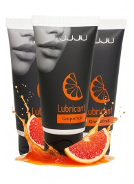 Набор из 3 съедобных лубрикантов JUJU со вкусом грейпфрута - JuJu - купить с доставкой в Невинномысске
