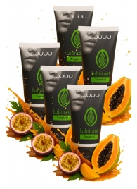 Набор из 5 съедобных лубрикантов JUJU со вкусом тропических фруктов - JuJu - купить с доставкой в Невинномысске