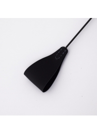 Стек с широким черным кожаным наконечником и металлической ручкой - 67 см. - Crazy Handmade - купить с доставкой в Невинномысске