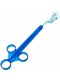 Синий шприц для введения лубриканта XL Lubricant Launcher - XR Brands - купить с доставкой в Невинномысске