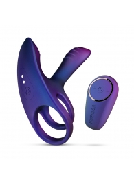 Фиолетовое эрекционное виброкольцо с клиторальной подушечкой Infinity Ignite - ONE DC B.V. - в Невинномысске купить с доставкой