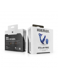 Фиолетовое эрекционное виброкольцо с анальной ёлочкой Stellar Force - ONE DC B.V. - в Невинномысске купить с доставкой