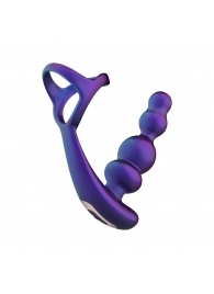 Фиолетовое эрекционное виброкольцо с анальной ёлочкой Stellar Force - ONE DC B.V. - в Невинномысске купить с доставкой