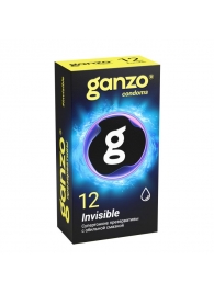 Супертонкие презервативы Ganzo Invisible - 12 шт. - Ganzo - купить с доставкой в Невинномысске