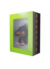 Черное эрекционное кольцо Lingus с вибрацией - Adrien Lastic - в Невинномысске купить с доставкой