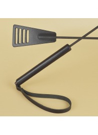 Черный кожаный стек «Сириус» - 60 см. - Sitabella - купить с доставкой в Невинномысске