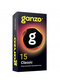 Классические презервативы с обильной смазкой Ganzo Classic - 15 шт. - Ganzo - купить с доставкой в Невинномысске
