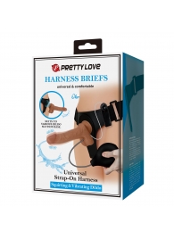 Женский страпон с вибрацией и эффектом эякуляции Oher - Baile - купить с доставкой в Невинномысске