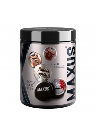 Черные утолщенные презервативы MAXUS Extra Strong с железным кейсом - 15 шт. - Maxus - купить с доставкой в Невинномысске