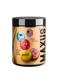 Точечные презервативы MAXUS 2000 Amazing Dots с железным кейсом - 12 шт. - Maxus - купить с доставкой в Невинномысске