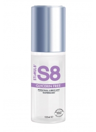 Лубрикант на водной основе S8 Glycerin Free без глицерина - 125 мл. - Stimul8 - купить с доставкой в Невинномысске