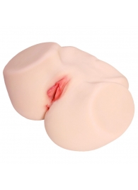 Мастурбатор-полуторс с двойным слоем материала Jenny Onahole Real Vagina - KOKOS - в Невинномысске купить с доставкой