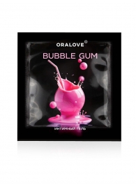 Саше съедобной оральной смазки OraLove с ароматом бабл-гам - 3 гр. - Биоритм - купить с доставкой в Невинномысске
