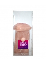 Телесный мастурбатор-вагина с фигурками на поверхности - LOVETOY (А-Полимер) - в Невинномысске купить с доставкой